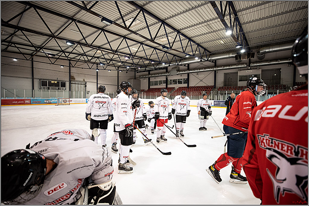 Sponsorentraining Kölner Haie 8.6.2022, 08.06.2022